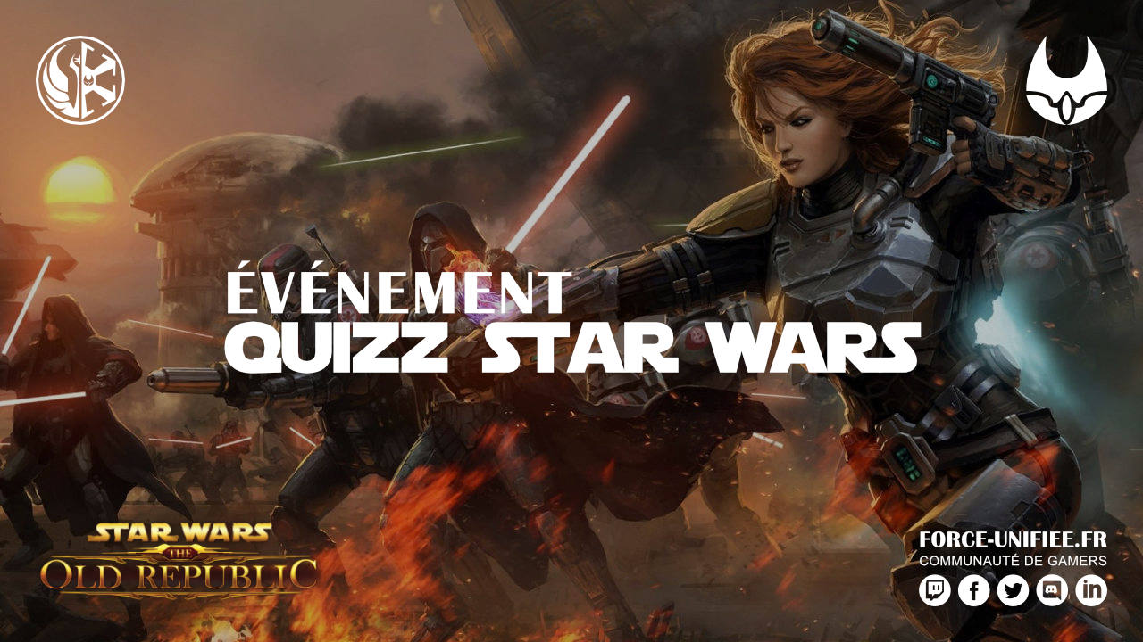 You are currently viewing Quizz Star Wars: The Old Republic samedi 22 janvier 2022 21h00